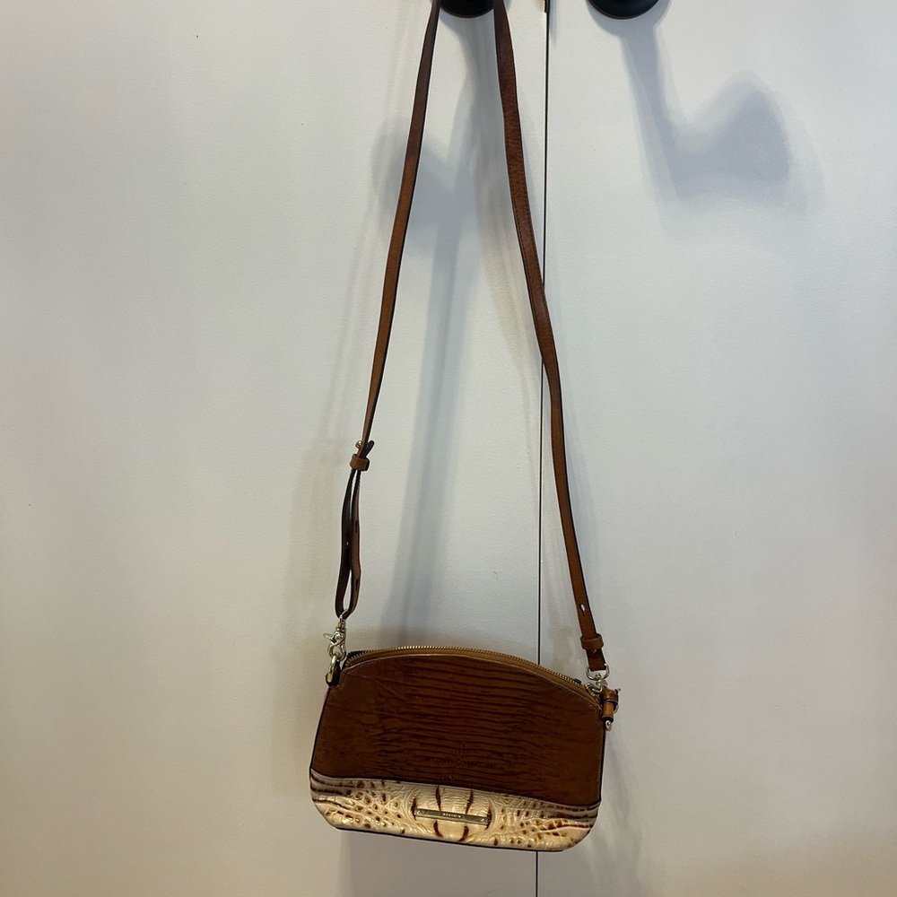 Brahmin brown purse